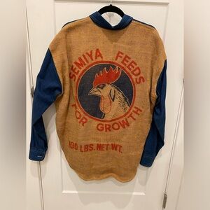 Marcos Ethan’s denim shirt 💯 cotton Made in USA. Good condition, runs as large